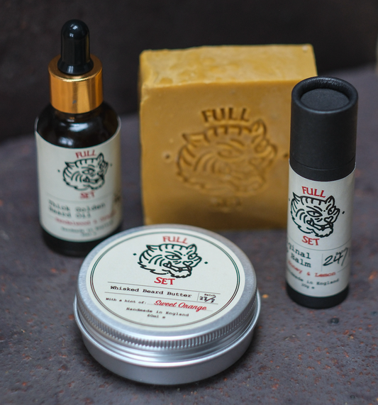 beard products natural soap