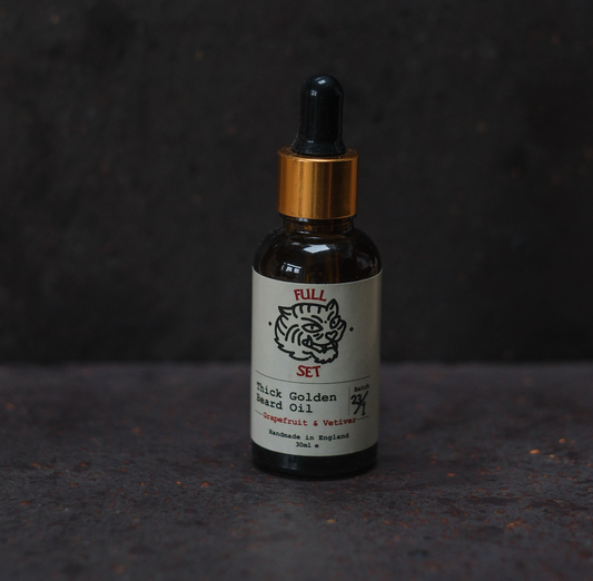 beard oil vetiver organic