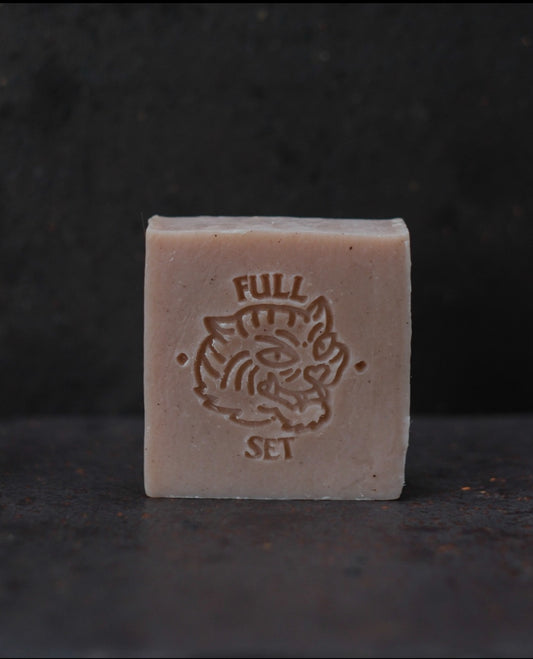 Rose Geranium Soap with Red Kaolin Clay